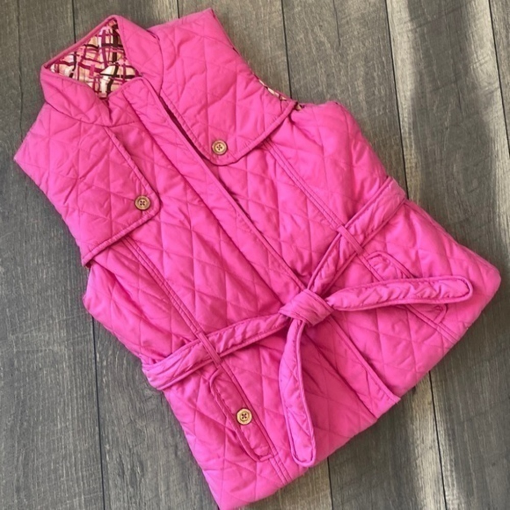 LILY PULITZER Reversible puffer Vest
